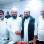 آندھرا پردیش مائنارٹی فائنانس کارپوریشن کے چیئرمین مولانا مشتاق رشادی کی ٹی جی ایم ایف سی کے دفتر میں تہنیت