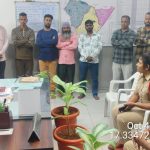 نارائن پیٹ کے نئے ایس پی ڈاکٹر جی وینیت کا خیرمقدم، روزنامہ اعتماد کےاسٹاف رپورٹر محمد تقی کی جانب سے مبارکباد*