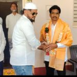 محمد عبدالمتین کی جانب سے نومنتخب سرپنچ بلال پور اور کانگریس قائدین کو تہنیت