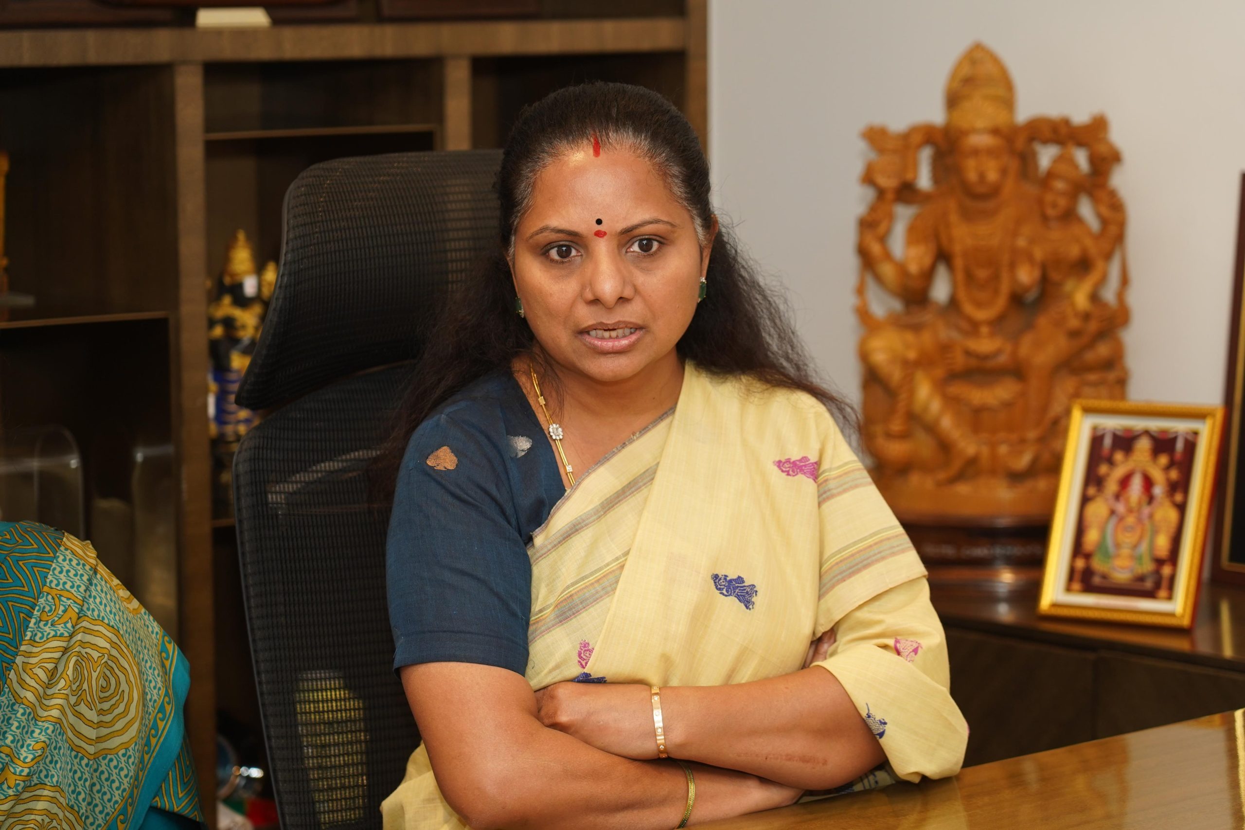 K. Kavitha Criticizes Delay in Rythu Bharosa Funds, Demands Immediate Release