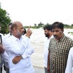 Minister Seethakka Visits Flood-Affected Areas in Kamareddy