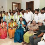 National Flag Hoisted at Telangana Human Rights Commission on Praja Palana Dinotsavam