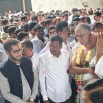 Minorities Commission Chairman Tareq Ansari Pays Condolence Visit to Harish Rao’s Family