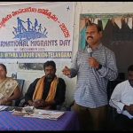 Congress Stages Protest in Nirmal Against Renaming of MGNREGA