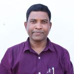 Outsourcing employees of Bhainsa Municipality stage massive protest over resolution of their issues.