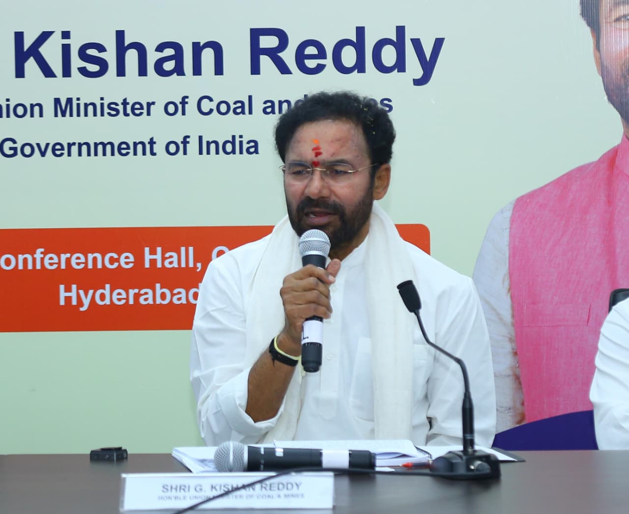 Union Minister Kishan Reddy Addresses Media on Fuel Supply Concerns