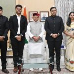 Governor guides 2025 batch trainee IAS officers at Lok Bhavan